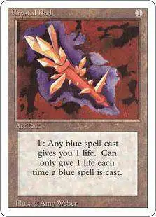 MtG Revised Uncommon Crystal Rod #242