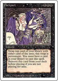 MtG Revised Rare Darkpact #100