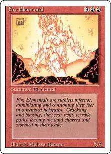 MtG Revised Uncommon Fire Elemental #149