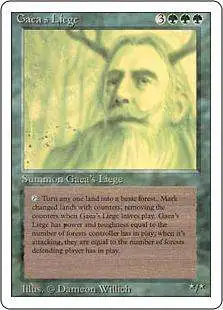 MtG Revised Rare Gaea's Liege #198