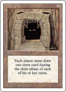 MtG Revised Rare Howling Mine #251 [Moderately Played]