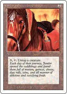 MtG Revised Rare Jandor's Saddlebags #257