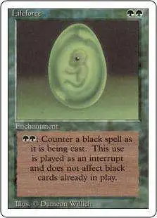 MtG Revised Uncommon Lifeforce #207