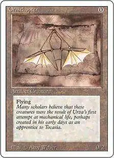 MtG Revised Uncommon Ornithopter #270