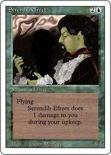 MtG Revised Rare Serendib Efreet #79
