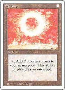 MtG Revised Uncommon Sol Ring #274 [1994]