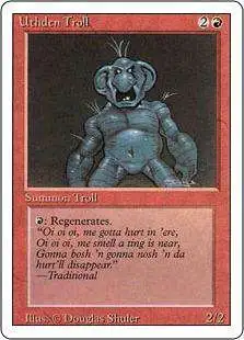 MtG Revised Uncommon Uthden Troll #182