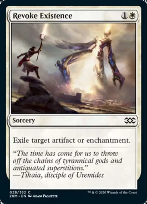 MtG Double Masters Common Foil Revoke Existence #28