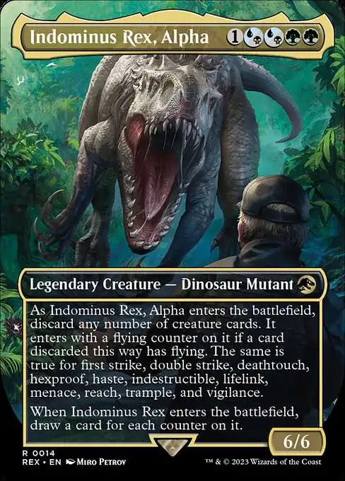 Magic The Gathering The Lost Caverns of Ixalan Jurassic World