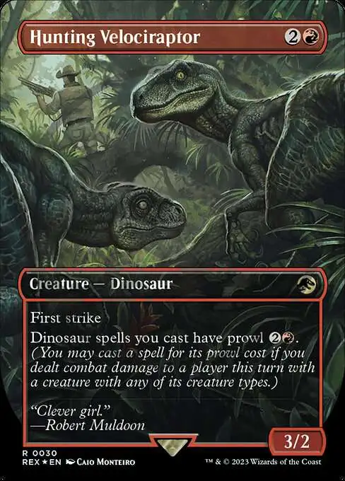 Magic The Gathering The Lost Caverns of Ixalan Jurassic World