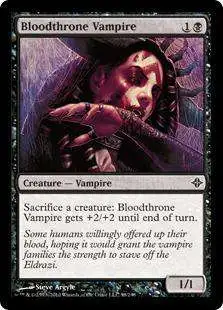 MtG Rise of the Eldrazi Common Bloodthrone Vampire #98