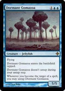 MtG Rise of the Eldrazi Rare Foil Dormant Gomazoa #62