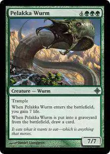 MtG Rise of the Eldrazi Uncommon Pelakka Wurm #204