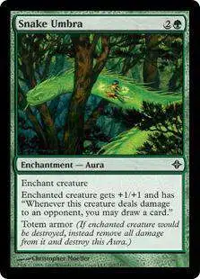 MtG Rise of the Eldrazi Common Snake Umbra #207