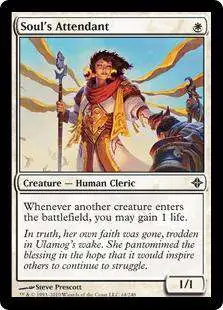 MtG Rise of the Eldrazi Common Soul's Attendant #44