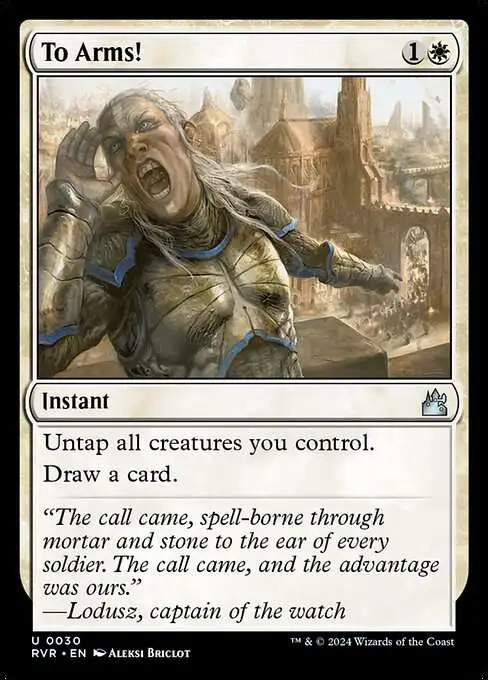 MtG Ravnica Remastered Uncommon To Arms! #30