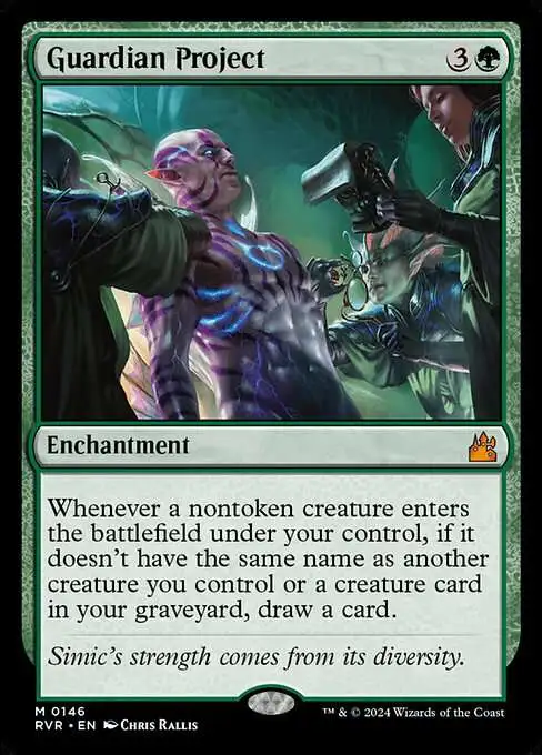 MtG Ravnica Remastered Mythic Rare FOIL Guardian Project #146