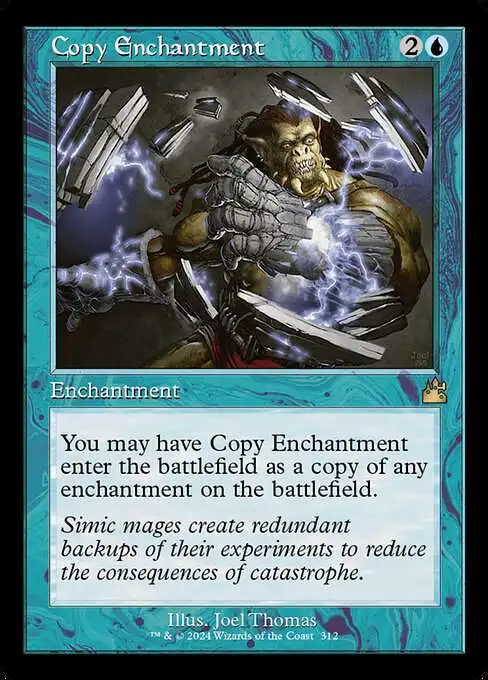 MtG Ravnica Remastered Rare Copy Enchantment #312 [Retro Frame]