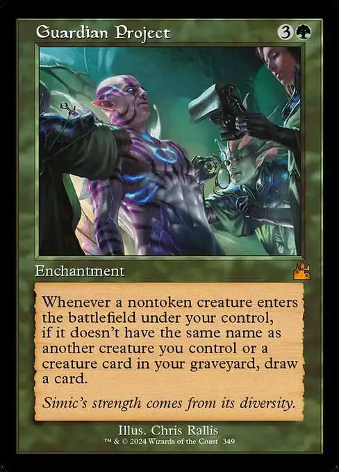 mtg new card frame Tear Asunder [Dominaria United] main image 1