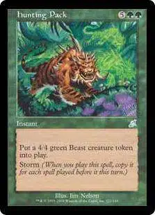 MtG Scourge Uncommon Hunting Pack #121 [Heavily Played FOIL] [Heavily Played]