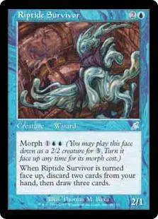 MtG Scourge Uncommon Foil Riptide Survivor #48
