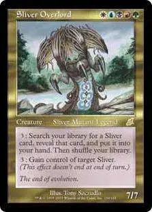 MtG Scourge Rare Sliver Overlord #139 [Moderately Played]