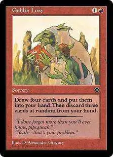 MtG Portal Second Age Uncommon Goblin Lore