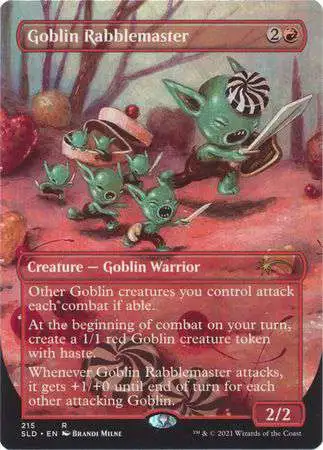 MtG Secret Lair Drop Series Rare Goblin Rabblemaster #215