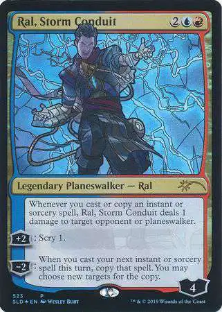 MtG Secret Lair Drop Series Rare Foil Ral, Storm Conduit #523