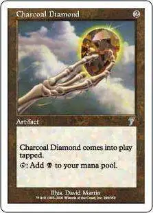 MtG 7th Edition Uncommon Charcoal Diamond #289