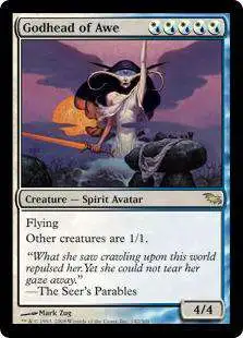 MtG Shadowmoor Rare Godhead of Awe #142