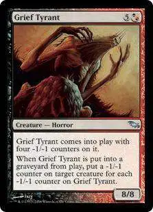 MtG Shadowmoor Uncommon Grief Tyrant #189