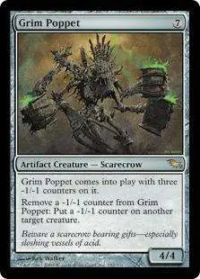 MtG Shadowmoor Rare Grim Poppet #252