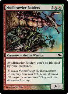 MtG Shadowmoor Common Mudbrawler Raiders #213