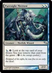 MtG Shadowmoor Uncommon Puresight Merrow #146