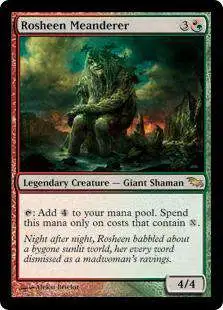 MtG Shadowmoor Rare Rosheen Meanderer #214