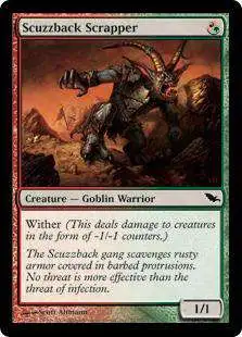 MtG Shadowmoor Common Scuzzback Scrapper #217