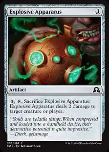 MtG Trading Card Game Shadows Over Innistrad Common Foil Explosive Apparatus #255