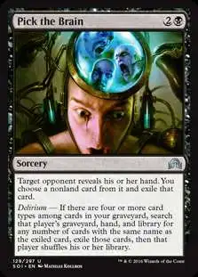 MtG Trading Card Game Shadows Over Innistrad Uncommon Pick the Brain #129
