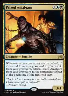 Magic The Gathering Trading Card Game Shadows Over Innistrad Single Card Rare Prized Amalgam 249 FOIL - ToyWiz Magic The Gathering Trading Card Game Shadows Over Innistrad Single Card Rare Prized Amalgam 249 FOIL - ToyWiz