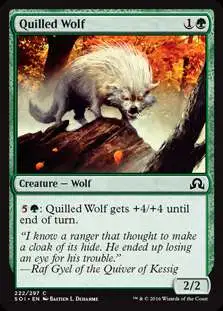 wolf card mtg Magic The Gathering - Aspect of Token Creature Wolf Rarity Type: Creature, Subtype: Wolf, 88