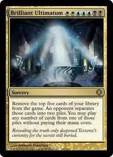 MtG Shards of Alara Rare Brilliant Ultimatum #159