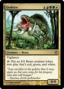 MtG Shards of Alara Mythic Rare Godsire #170