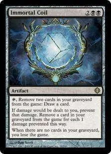MtG Shards of Alara Rare Immortal Coil #79