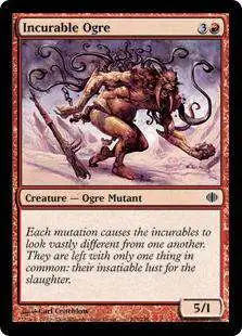 MtG Shards of Alara Common Incurable Ogre #105