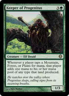 MtG Shards of Alara Rare Foil Keeper of Progenitus #135