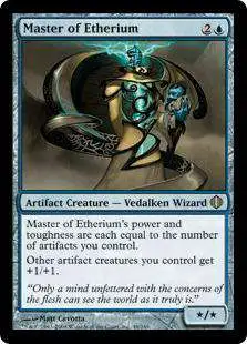MtG Shards of Alara Rare Master of Etherium #49