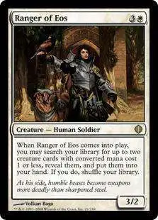 MtG Shards of Alara Rare Foil Ranger of Eos #21