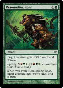 MtG Shards of Alara Common Resounding Roar #144