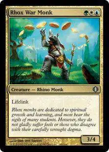 MtG Shards of Alara Uncommon Rhox War Monk #188